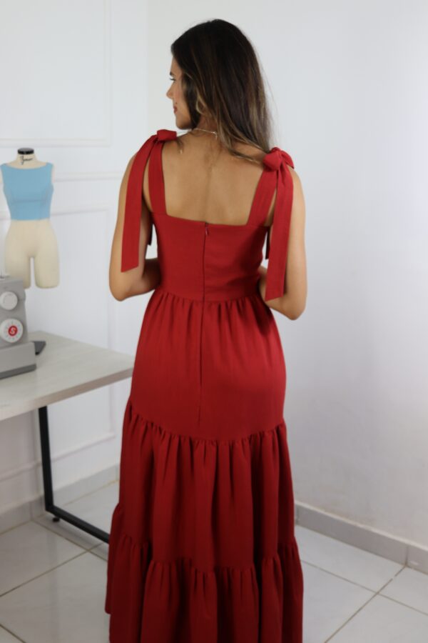 Vestido Longo Basic - Imagem 4